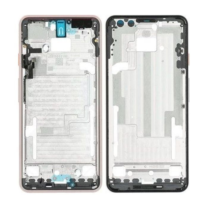 LCD Frame Chassis Middle for Google Pixel 3 Pink - EGFix