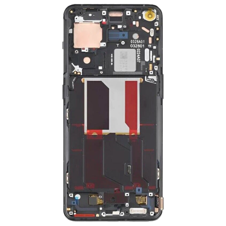 LCD Frame Chassis Middle for Oneplus 10 Pro Black - EGFix