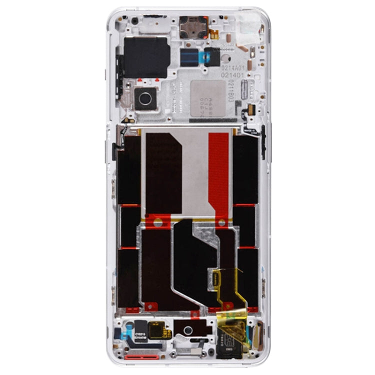 LCD Frame Chassis Middle for Oneplus 10 Pro Silver - EGFix