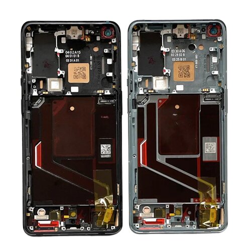 LCD Frame Chassis Middle for Oneplus 9 Pro Black - EGFix