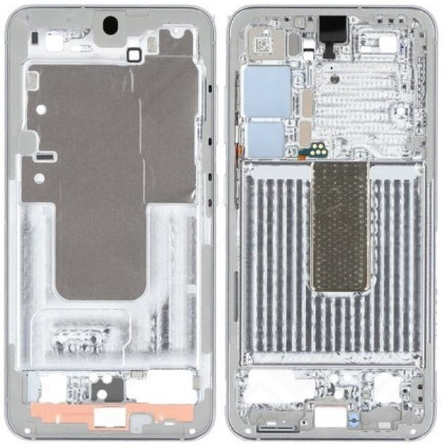LCD frame Chassis Middle for Samsung Galaxy S23 Plus Silver - EGFix