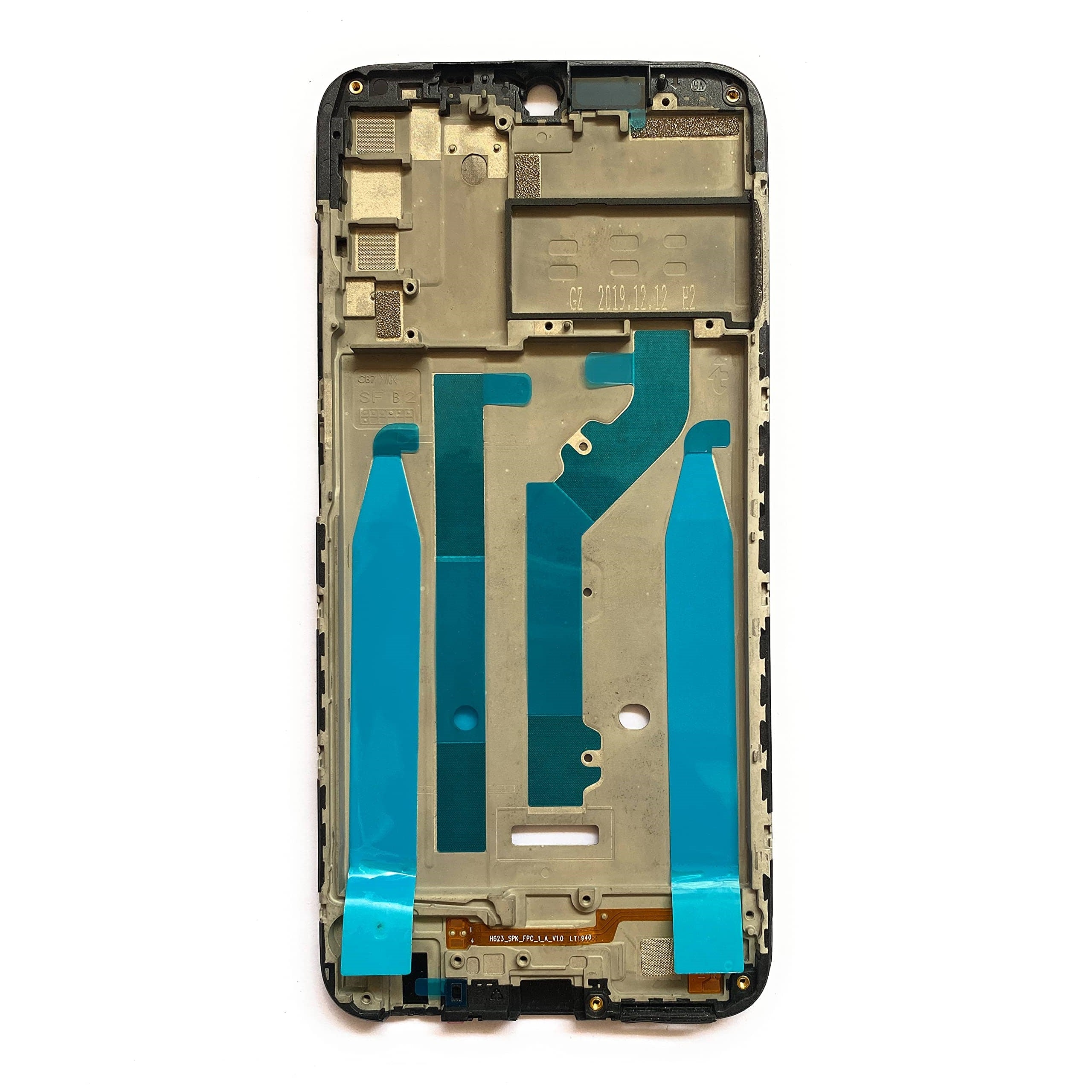 LCD Frame Middle Panel Chassis for Infinix Smart 4 Plus Black - EGFix