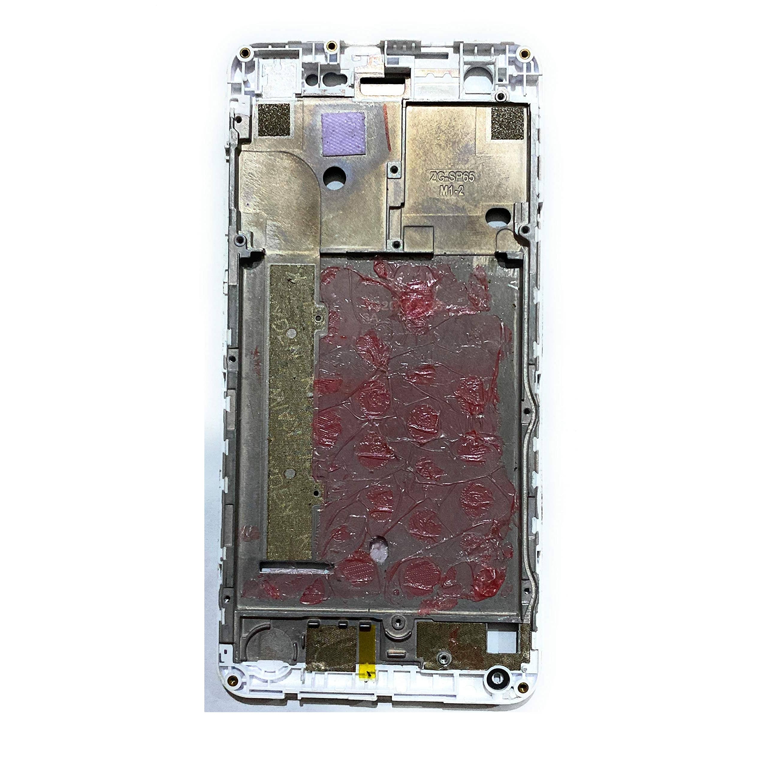 LCD Frame Middle Panel Chassis for Lava Z61 Black - EGFix