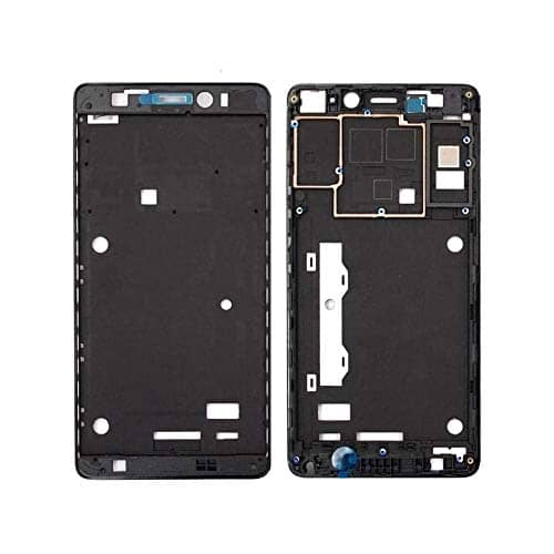 LCD Frame Middle Panel Chassis for Lenovo K5 or K5 Plus Black - EGFix