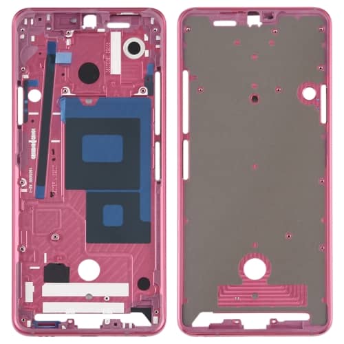 LCD Frame Middle Panel Chassis for LG G8s ThinQ Black - EGFix