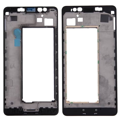 LCD Frame Middle Panel Chassis for Motorola Moto C Black - EGFix