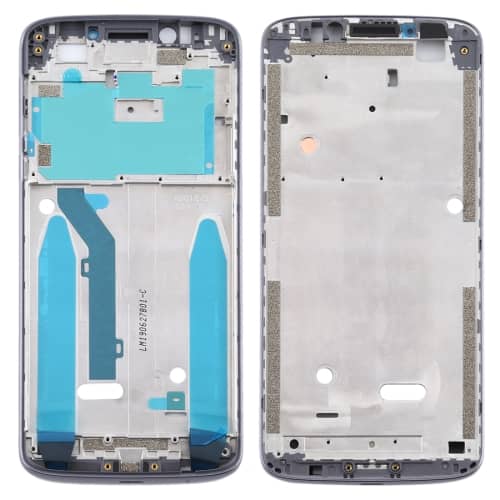 LCD Frame Middle Panel Chassis for Motorola Moto E5 Plus Blue - EGFix