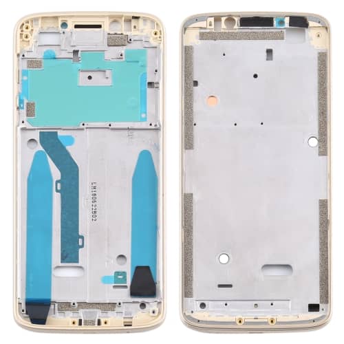LCD Frame Middle Panel Chassis for Motorola Moto G6 Plus Black - EGFix