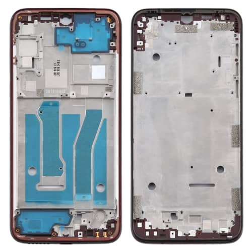 LCD Frame Middle Panel Chassis for Motorola Moto G8 Power Lite Black - EGFix