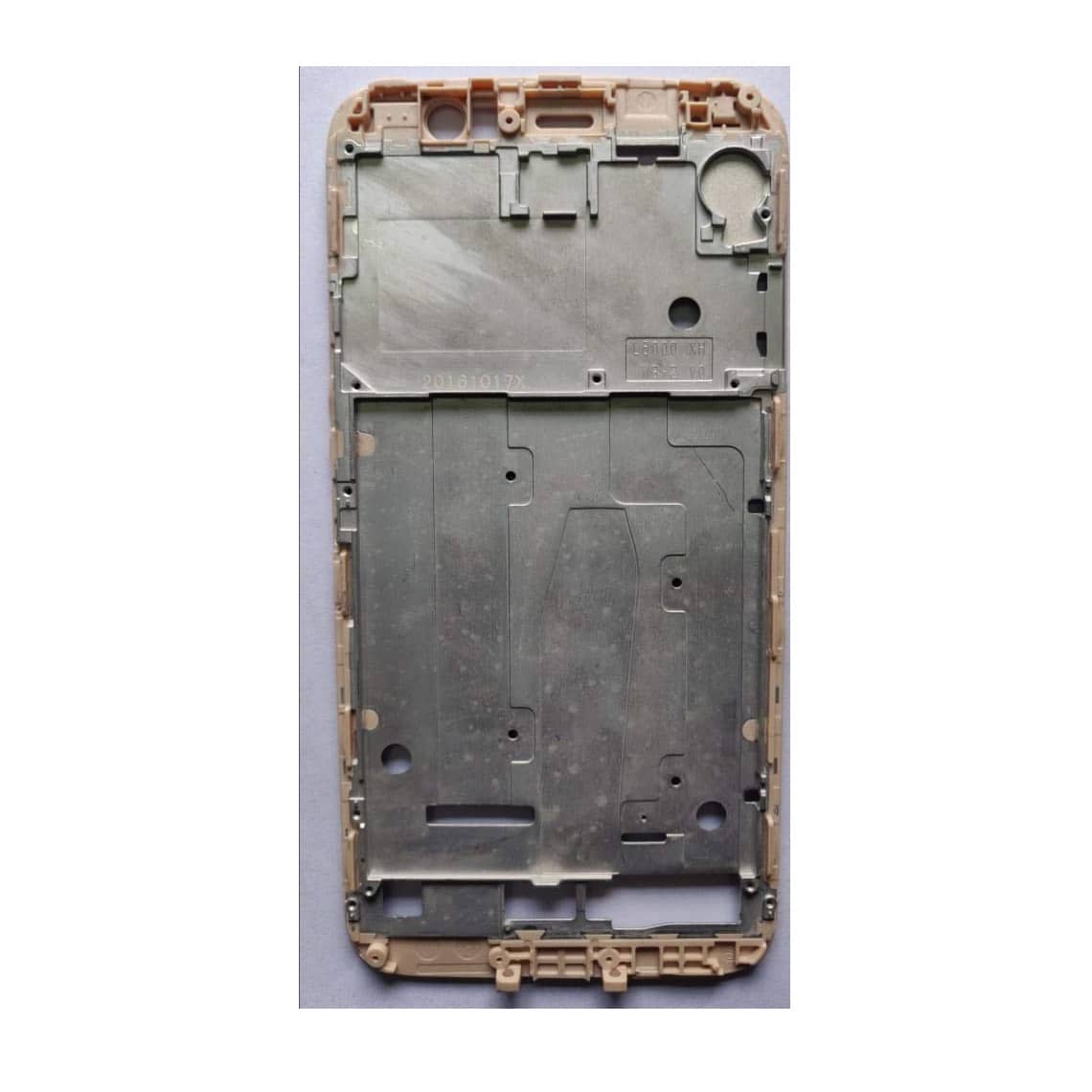 LCD Frame Middle Panel Chassis for Motorola Moto One Black - EGFix