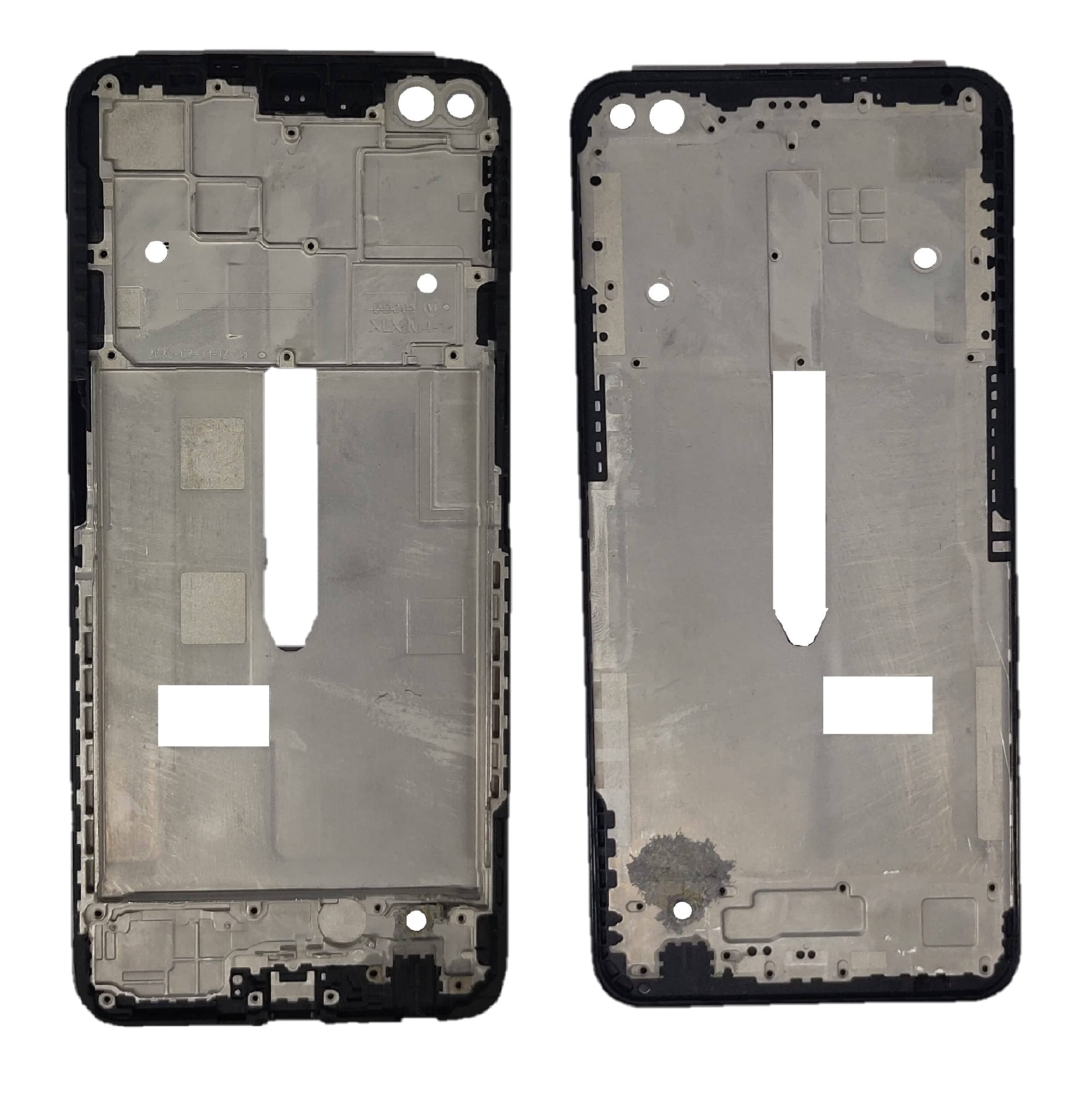 LCD Frame Middle Panel Chassis for Oppo A92 Black - EGFix