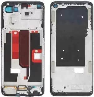 LCD Frame Middle Panel Chassis for Oppo F19 Black - EGFix