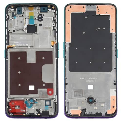 LCD Frame Middle Panel Chassis for OPPO Reno 2 Z or Reno 2 F Green - EGFix