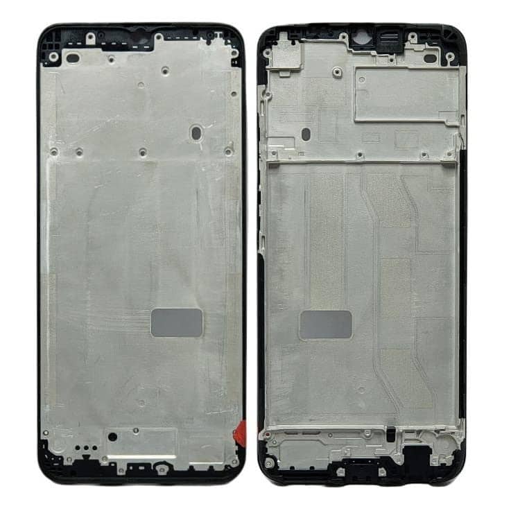 LCD Frame Middle Panel Chassis for Realme C12 Black - EGFix