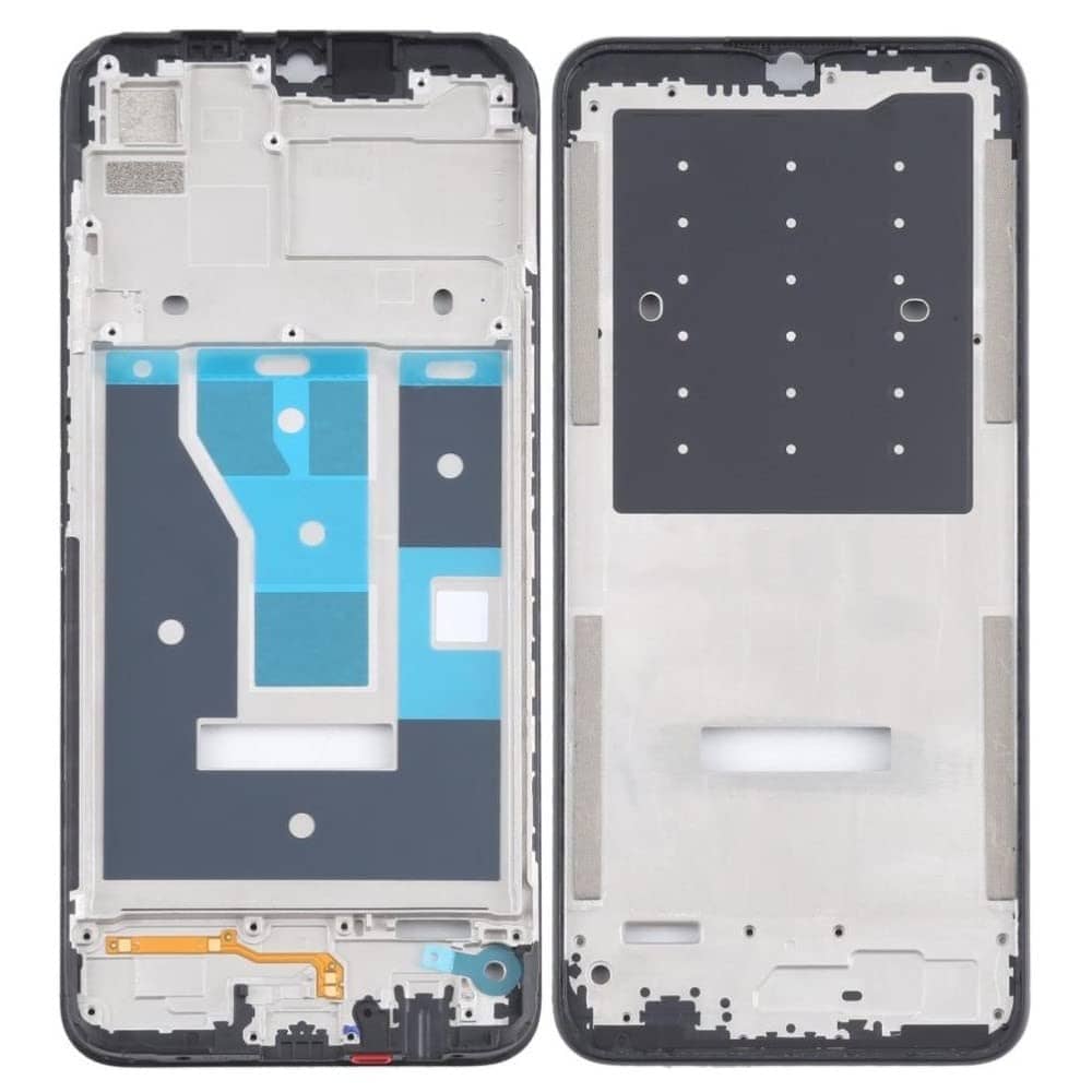 LCD Frame Middle Panel Chassis for Realme C21 Black - EGFix