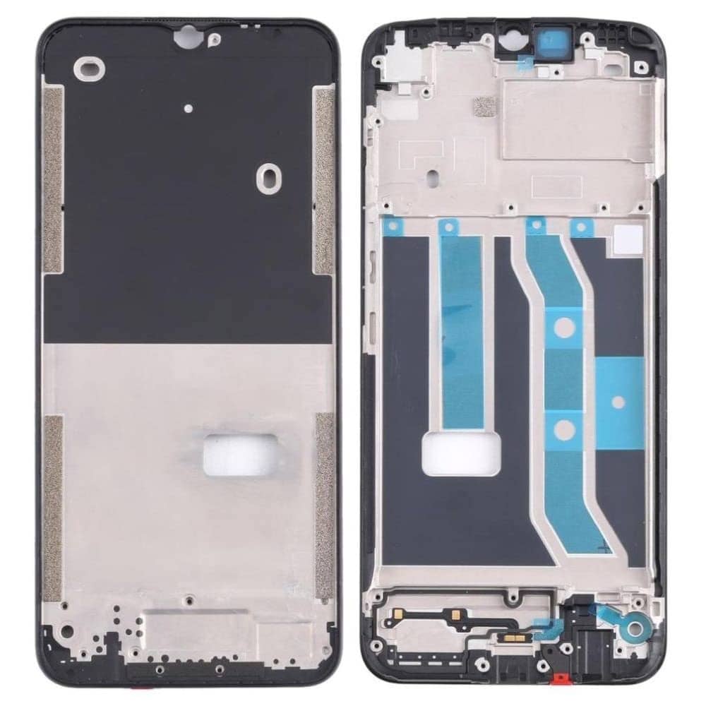 LCD Frame Middle Panel Chassis for Realme C25Y Black - EGFix