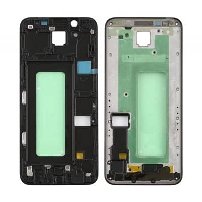 LCD Frame Middle Panel Chassis for Samsung Galaxy A6 Black - EGFix