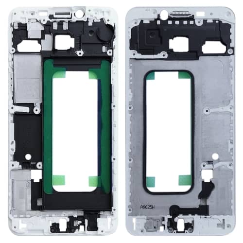 LCD Frame Middle Panel Chassis for Samsung Galaxy C5 White - EGFix