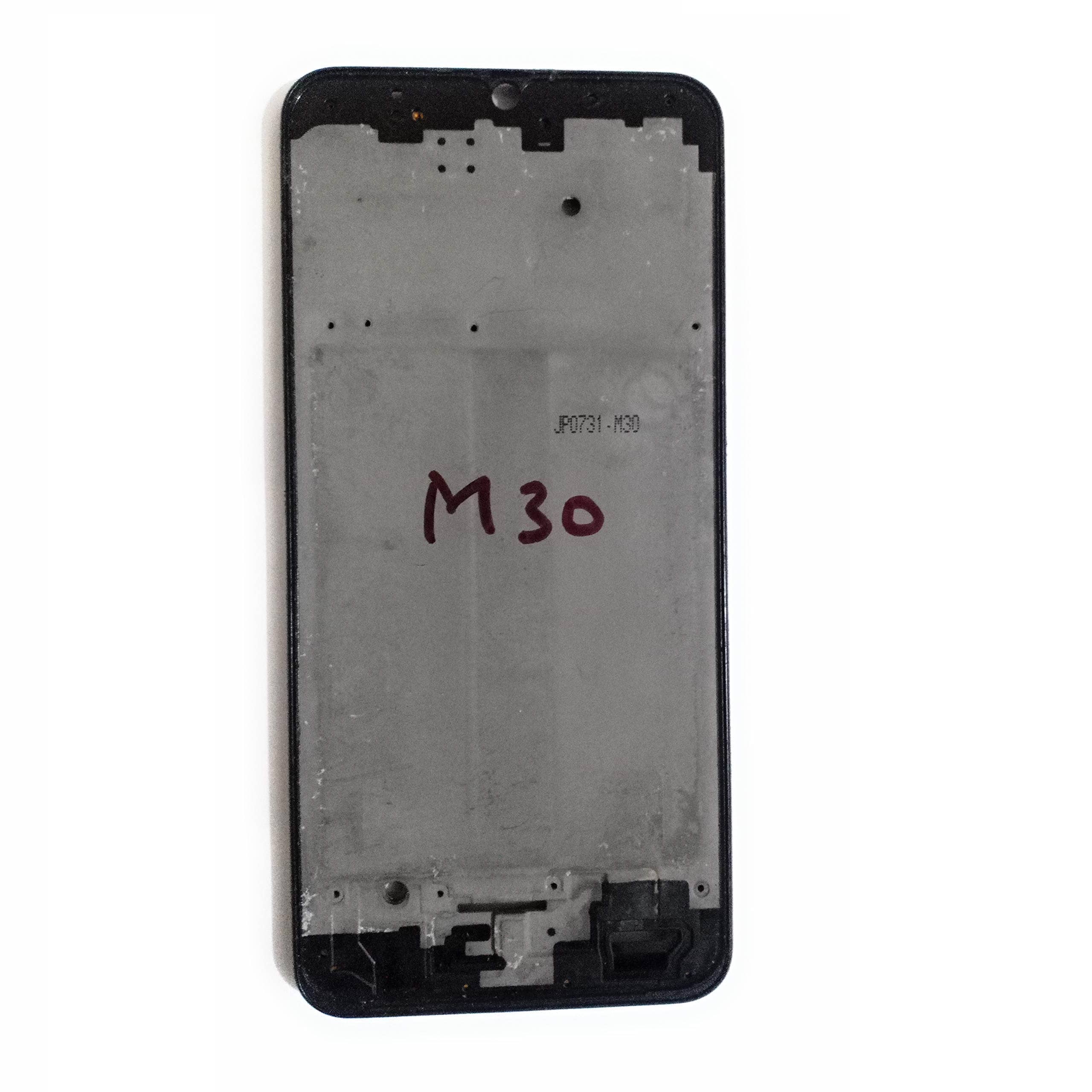 LCD Frame Middle Panel Chassis for Samsung Galaxy m30 Black - EGFix