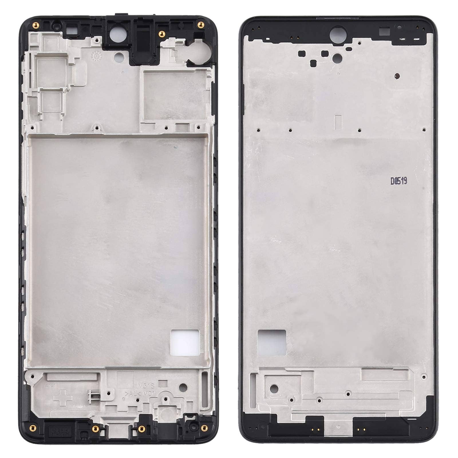 LCD Frame Middle Panel Chassis for Samsung Galaxy M31S Black - EGFix