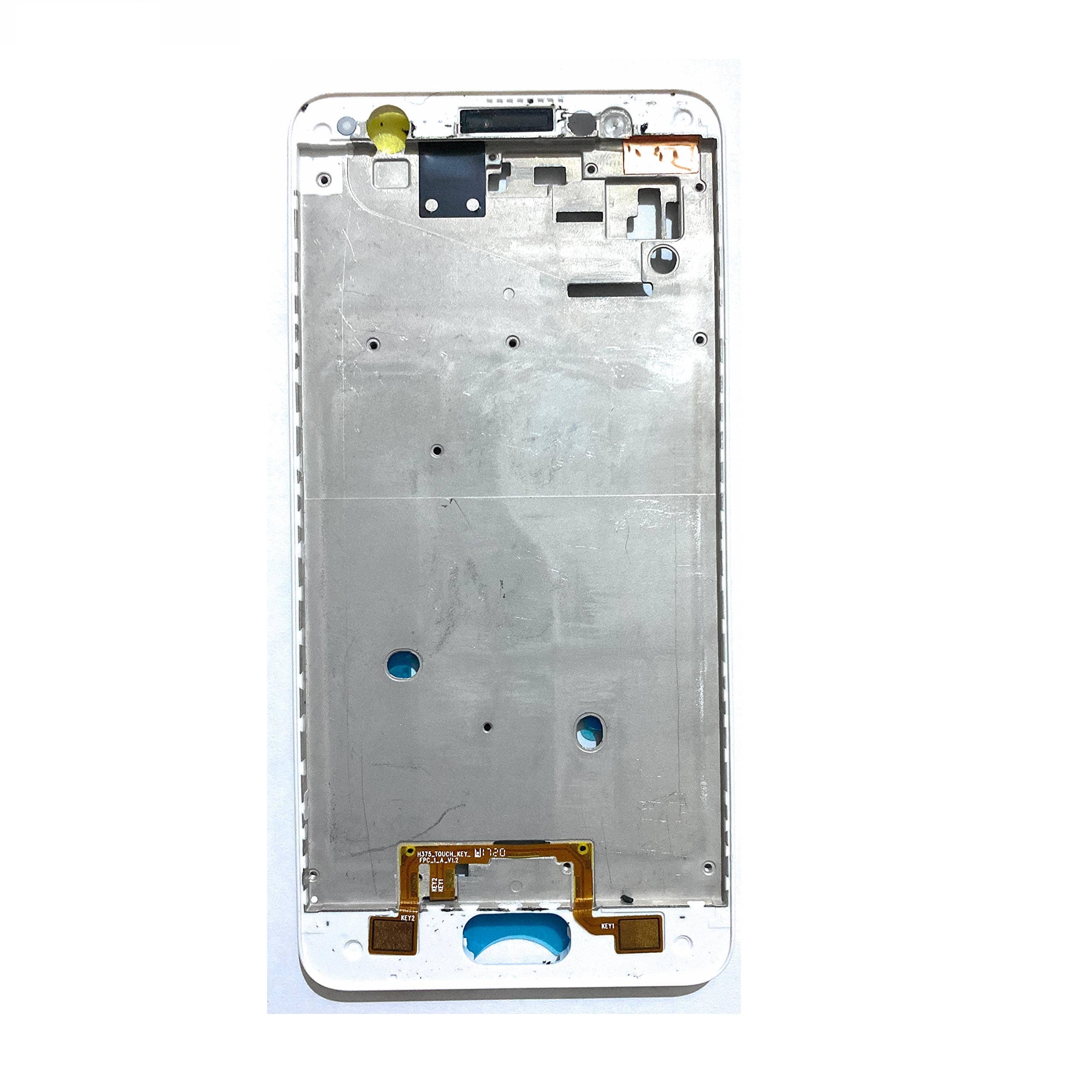 LCD Frame Middle Panel Chassis for Tecno Spark 4 KC 2 Black - EGFix