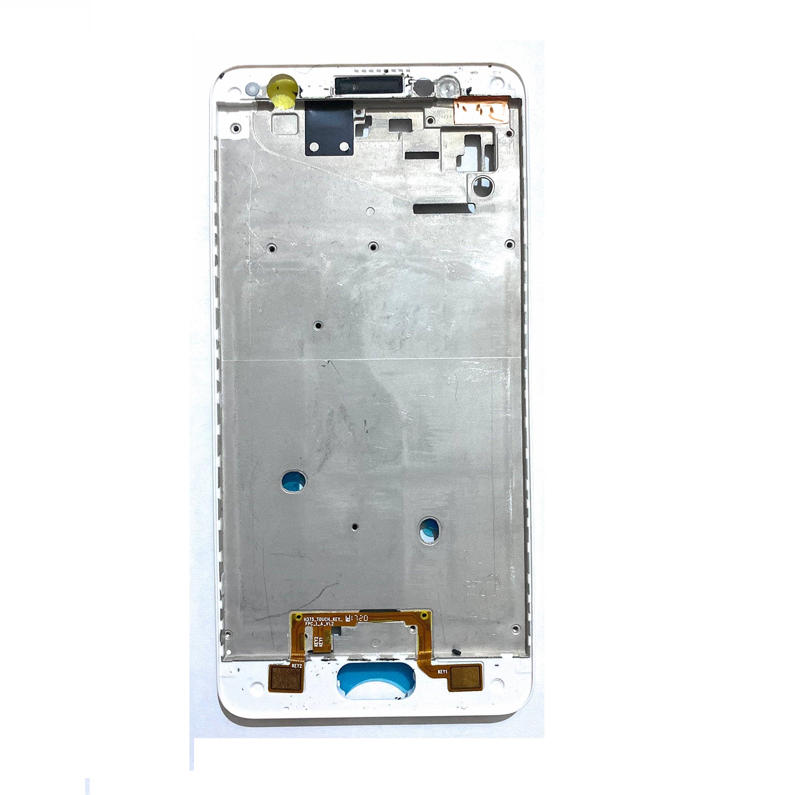 LCD Frame Middle Panel Chassis for Tecno Spark 6 Air 1669 Black - EGFix