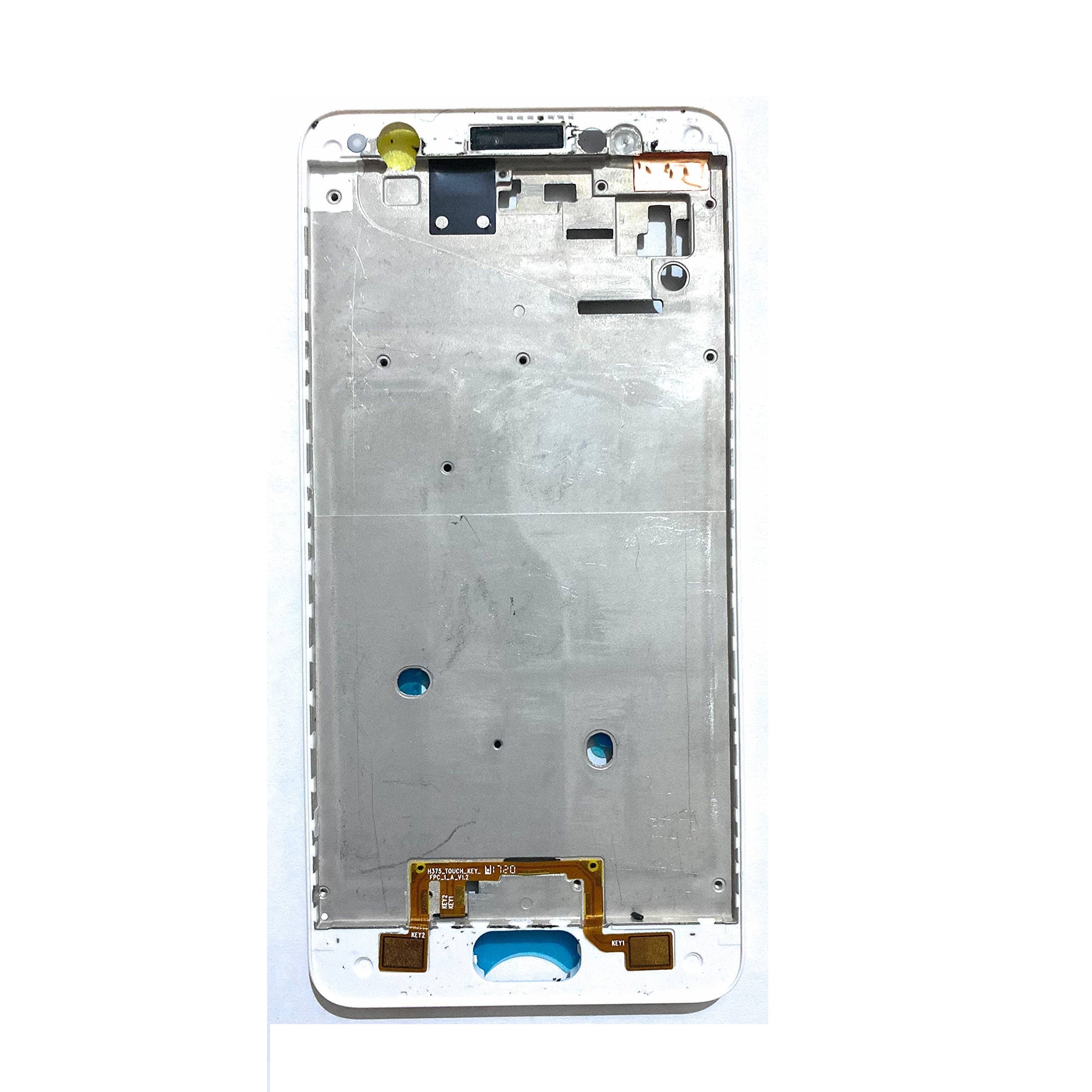 LCD Frame Middle Panel Chassis for Tecno Spark 6 Air KE 6 Black - EGFix