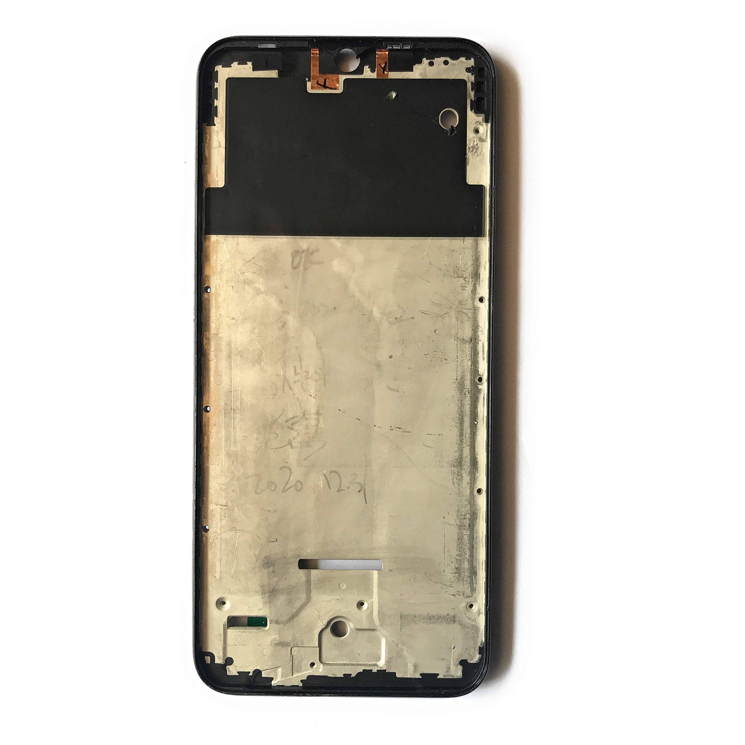 LCD Frame Middle Panel Chassis for Tecno Spark go 2020 KE5 Black - EGFix