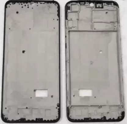LCD Frame Middle Panel Chassis for Vivo Y12S Black - EGFix