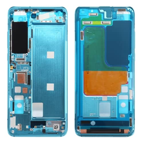 LCD Frame Middle Panel Chassis for Xiaomi Mi 10 5G Blue - EGFix