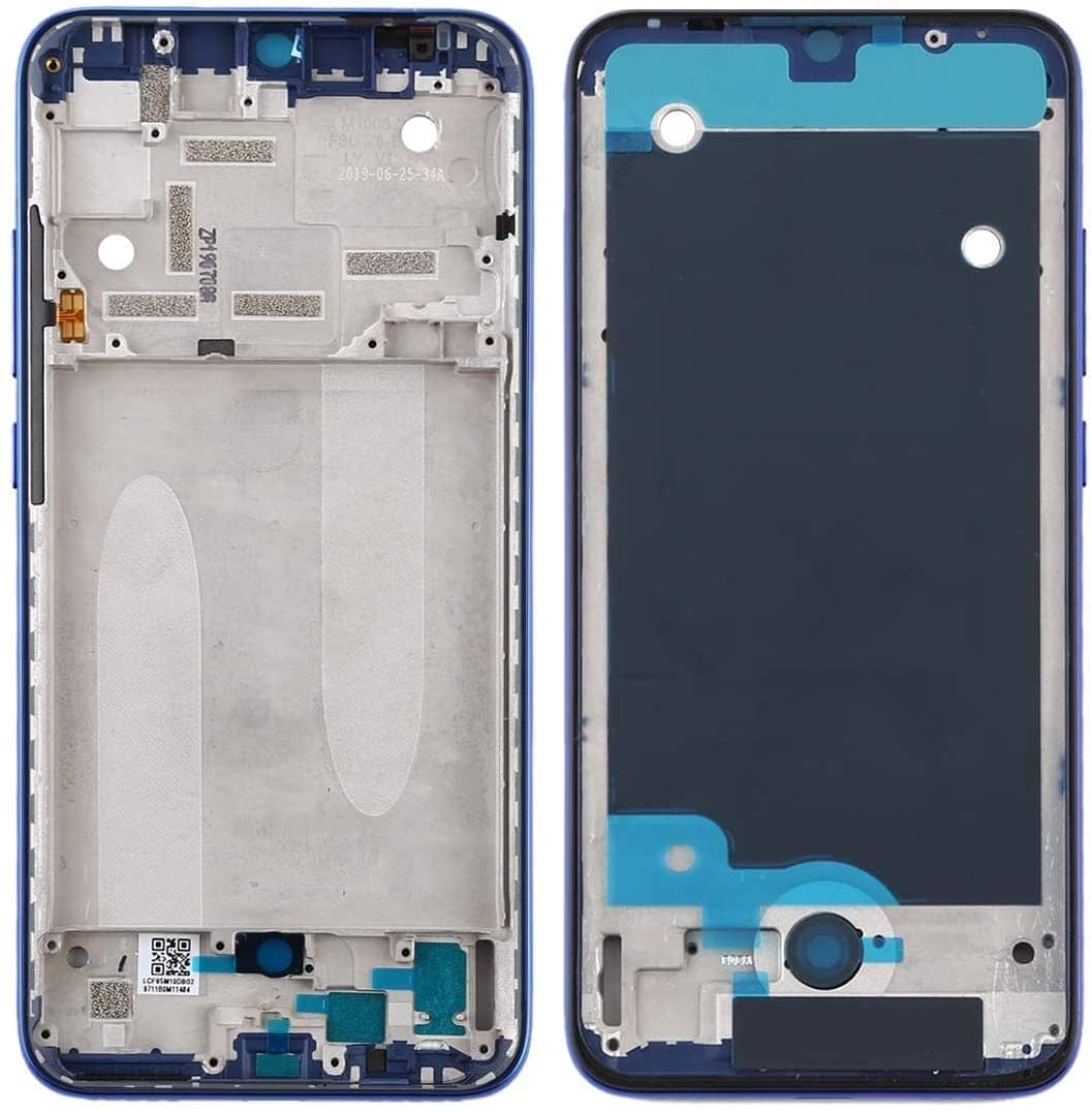 LCD Frame Middle Panel Chassis for Xiaomi Mi A3 Blue - EGFix