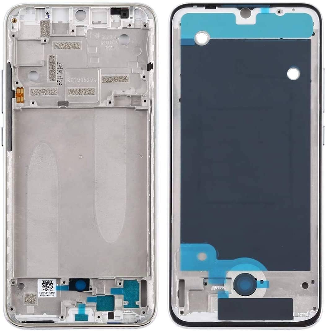 LCD Frame Middle Panel Chassis for Xiaomi Mi A3 White - EGFix