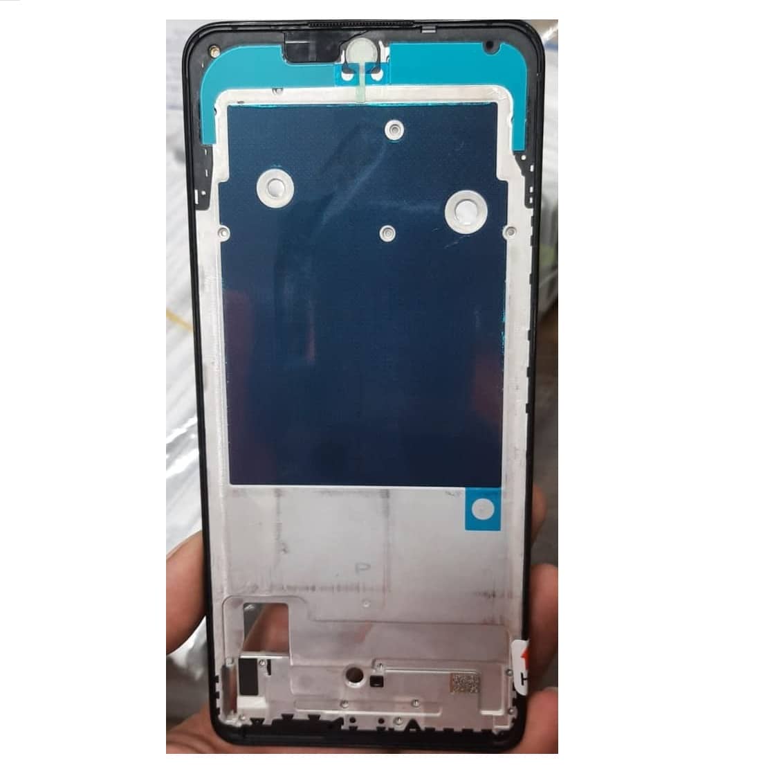 LCD Frame Middle Panel Chassis for Xiaomi Redmi Note 11 Pro Black - EGFix