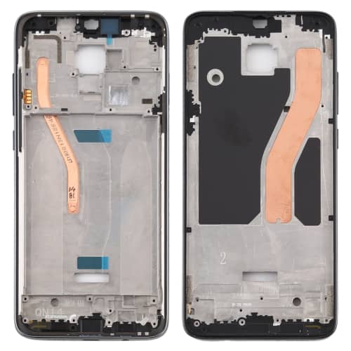 LCD Frame Middle Panel Chassis for Xiaomi Redmi Note 8 Pro Black - EGFix