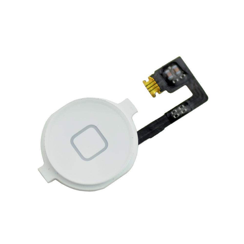 Main Menu Home Buttons Flex Cable for Apple Iphone 4 White
