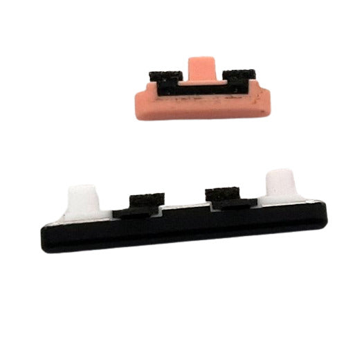 Outer Power On Off Volume Button for Google Pixel 4 Orange - EGFix