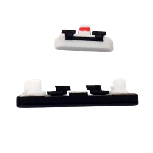 Outer Power On Off Volume Button for Google Pixel 4 White - EGFix
