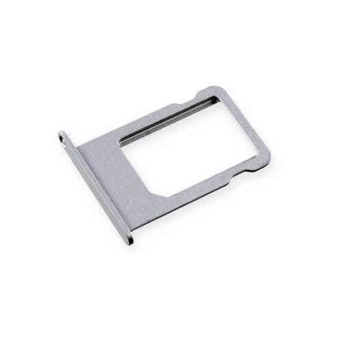 Sim Card Holder Tray for Apple iPhone 5 SE Silver - EGFix