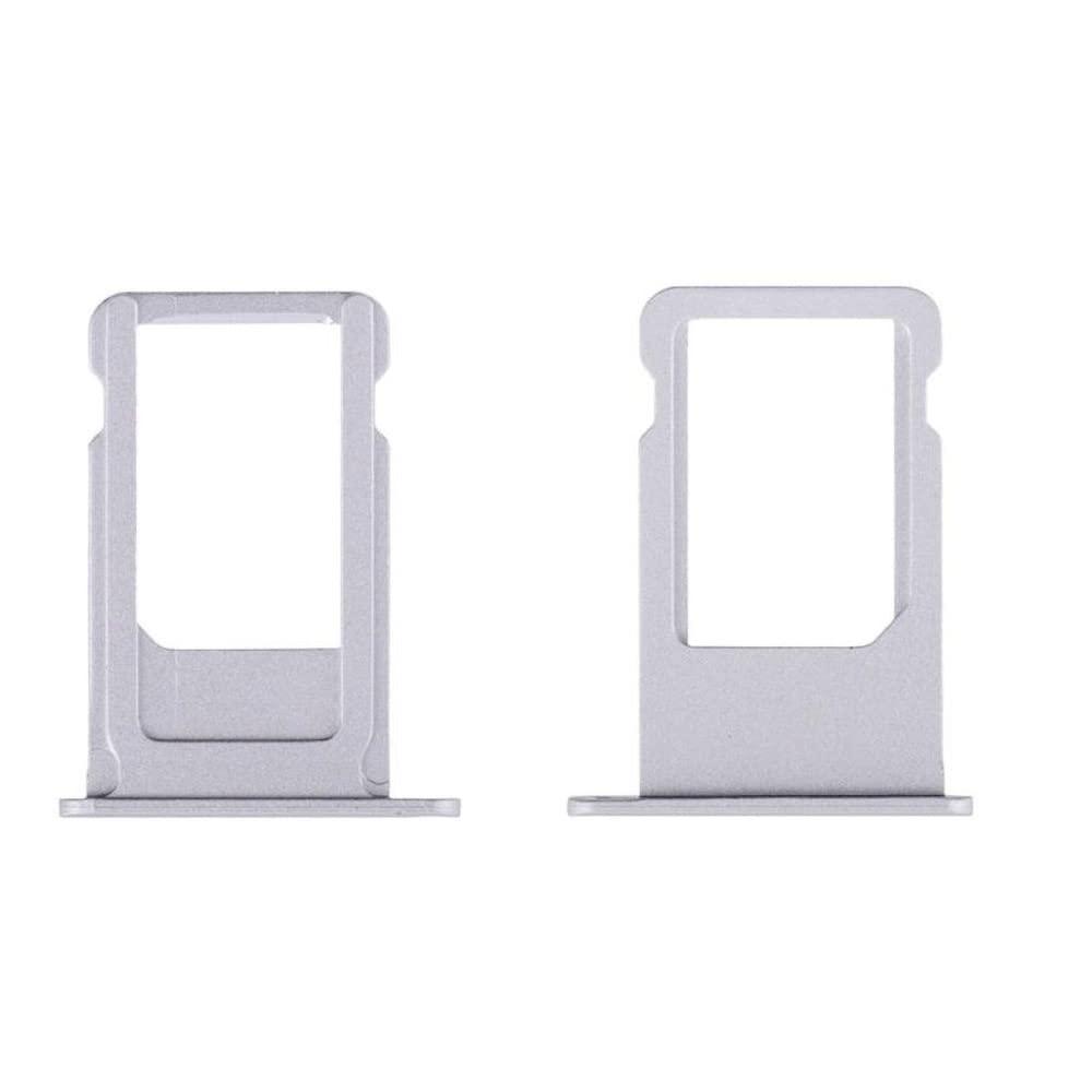 Sim Card Holder Tray for Apple iPhone 7 Plus White - EGFix