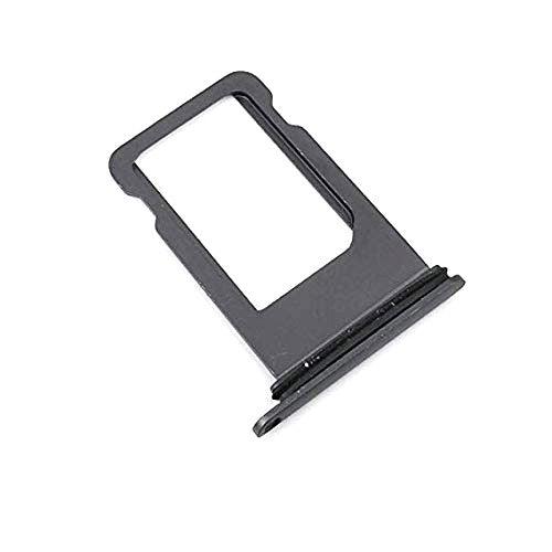 Sim Card Holder Tray for Apple iPhone 8 Black - EGFix