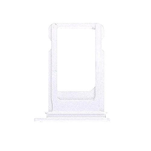 Sim Card Holder Tray for Apple iPhone 8 Plus Silver - EGFix