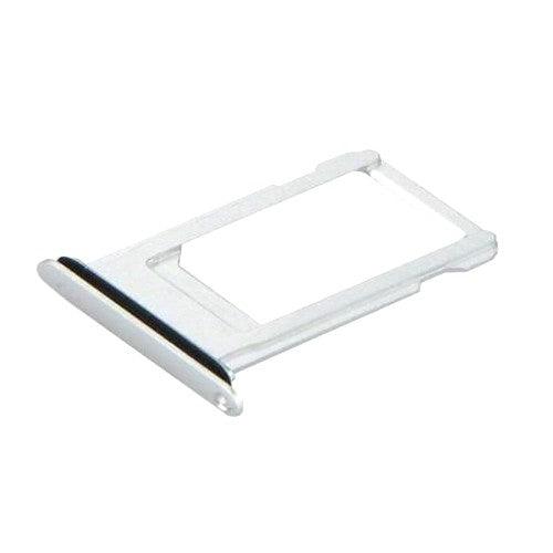 Sim Card Holder Tray for Apple iPhone X Silver - EGFix