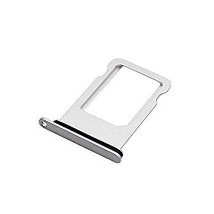 Sim Card Holder Tray for Apple iPhone X White - EGFix