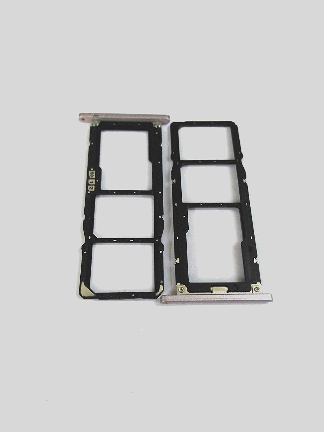 Sim Card Holder Tray for Asus Zenfone Max Pro M1 Silver - EGFix