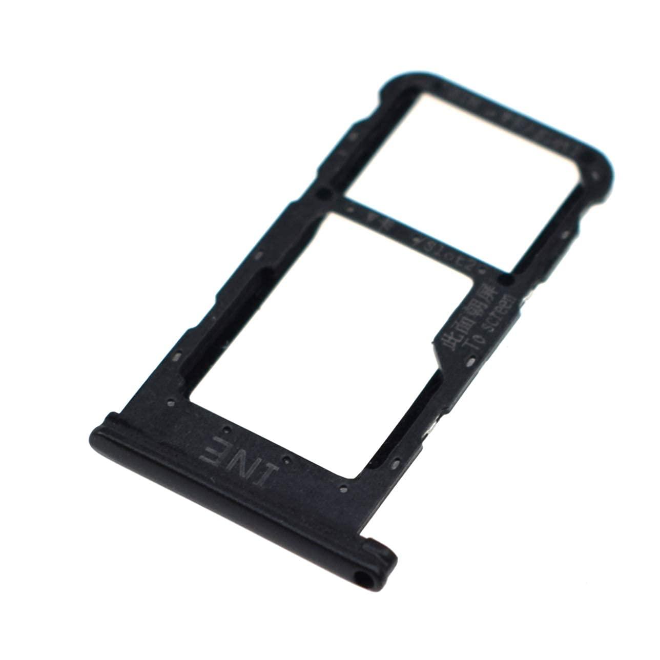 Sim Card Holder Tray for Huawei Honor Nova 3I Black - EGFix
