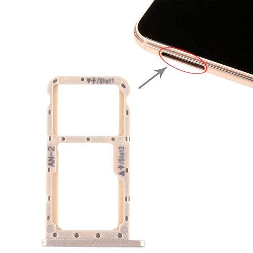 Sim Card Holder Tray for Huawei P20 Lite Gold - EGFix