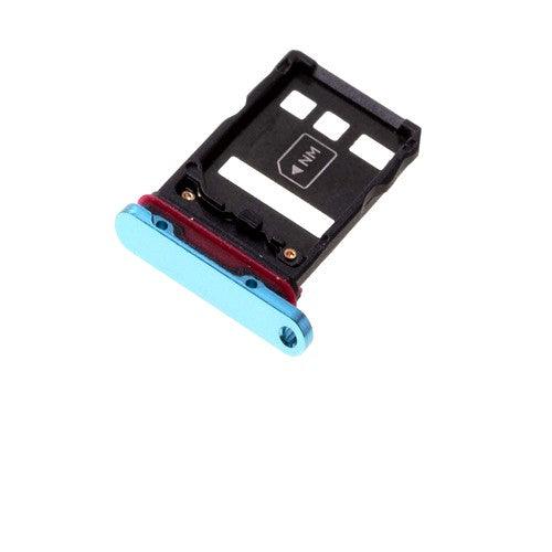Sim Card Holder Tray for Huawei P30 Pro Blue - EGFix
