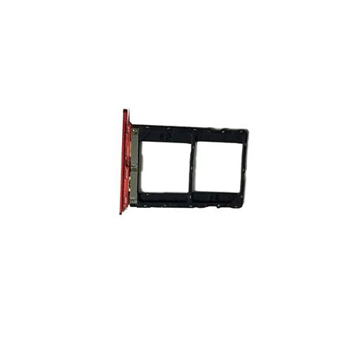 Sim Card Holder Tray for Infinix Hot 6 Pro Red - EGFix