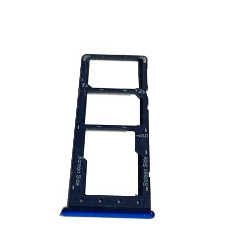 Sim Card Holder Tray for Infinix Hot 7 Pro Blue - EGFix