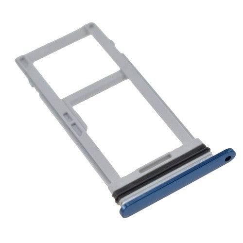 Sim Card Holder Tray for LG G7 Blue - EGFix